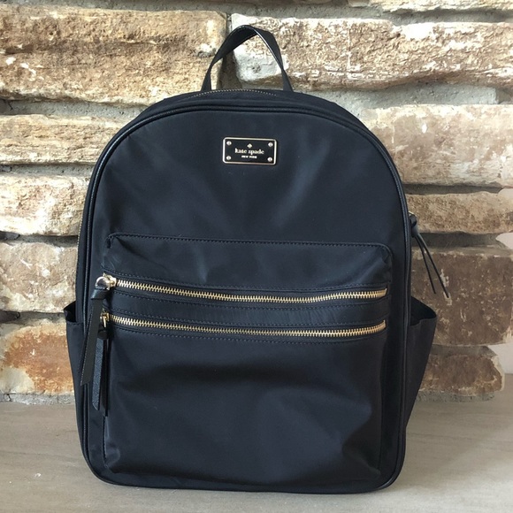 Kate Spade Black Bradley Wilson Backpack 💞💞 - Picture 3 of 8